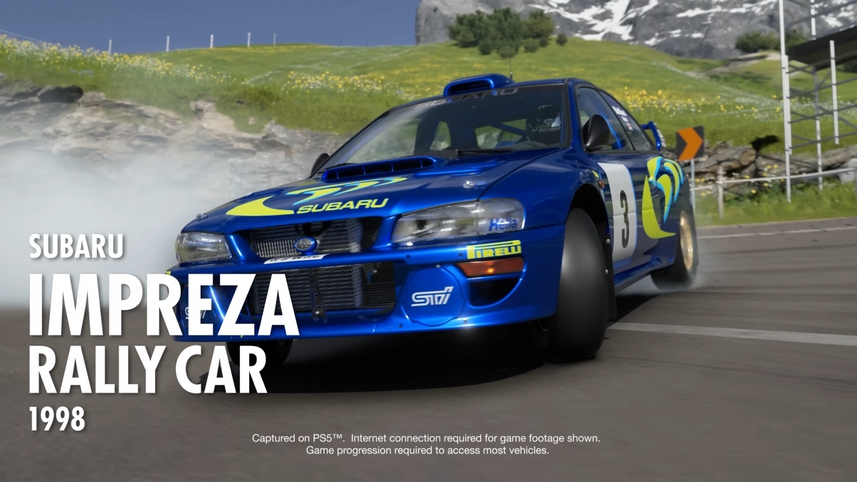 スバル インプレッサ ラリーカー '98