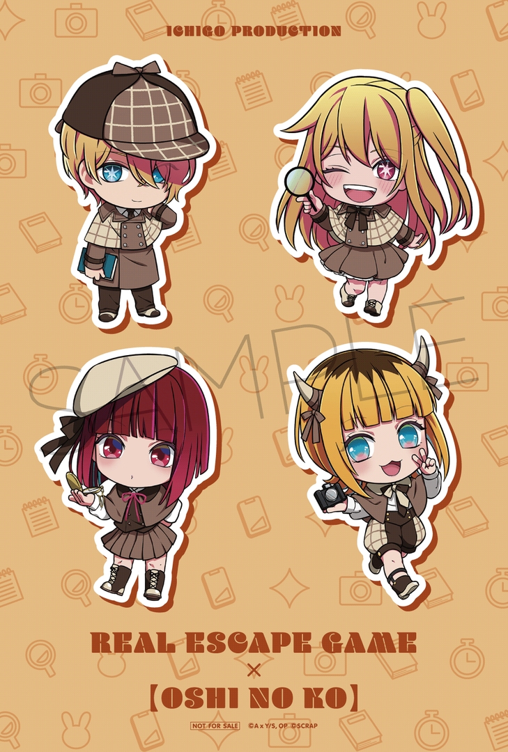 リアル脱出ゲーム店舗「SDキャラ苺プロポストカード」