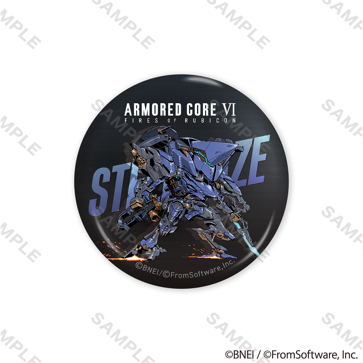 「デフォルメ缶バッジ」（各550円）