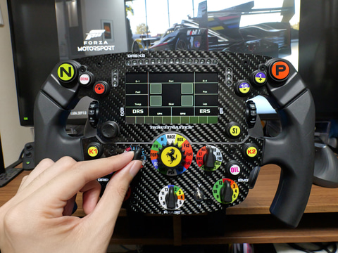 iPhone付】Thrustmaster Ferrariアドオンモニターキット
