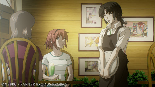 日常の彩り豊かな景色も、美しい戦闘シーンも見られるのが「ファフナー」の魅力だ