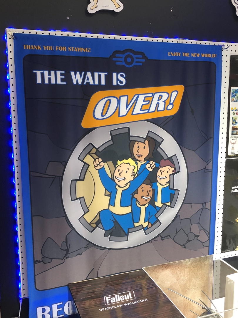 Vault-Tecらしいポスターも設置