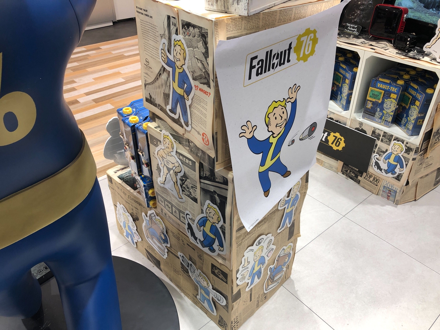 Vault-Tecらしいポスターも設置