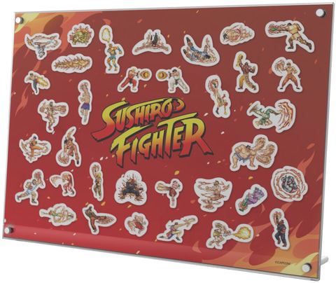 ストリートファイター コラボピックコンプリートセット  スシロー 期間限定 全34種 コンプリート ストリートファイター スシロー