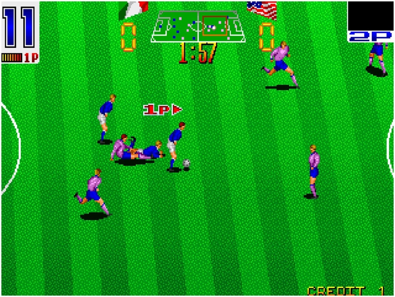 ラフプレーもできるがレフェリーに見つかって退場になることも？