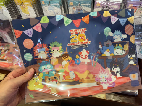 モンハン20周年-大狩猟展-」のグッズ撮り下ろし！ 歴代