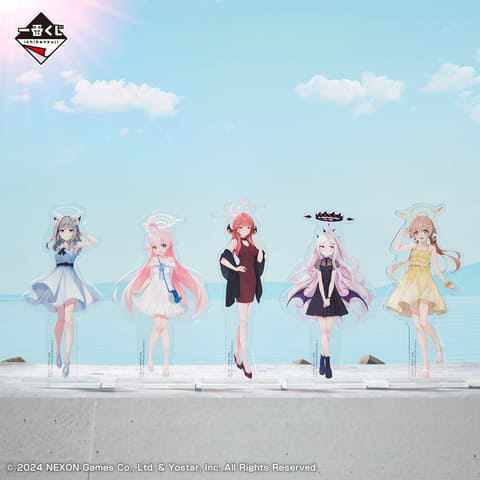 ブルーアーカイブ一番くじ　ホシノ　C賞タオル　G賞アクスタ ブルーアーカイブ 一番くじ 小鳥遊ホシノ アクリルスタンド C賞