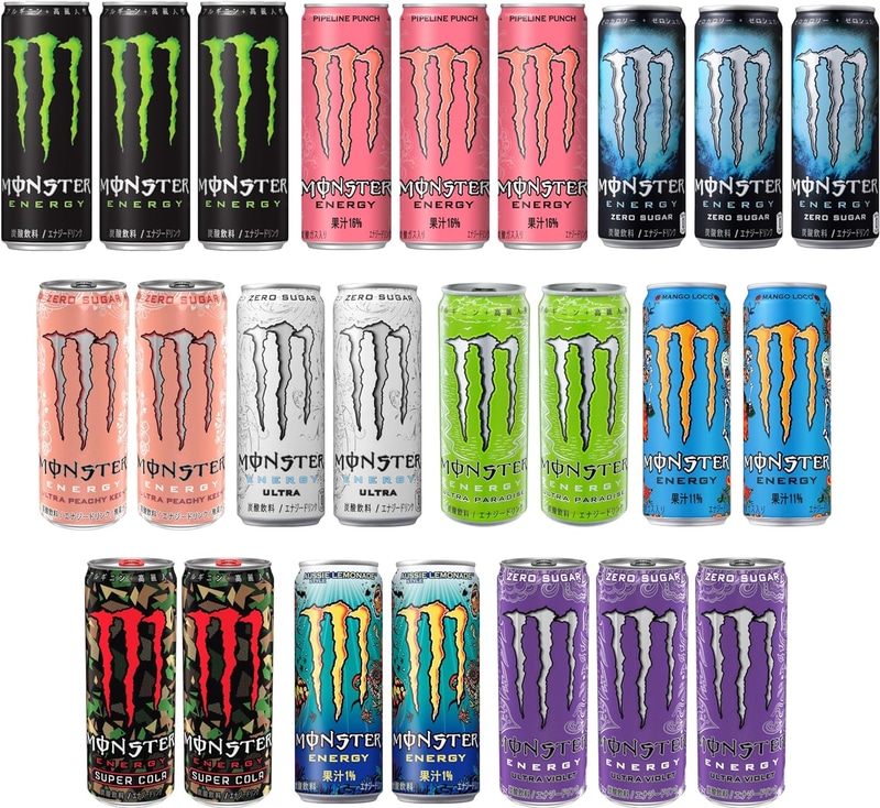 モンスター 10種アソートセット 24本