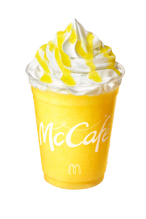 マクドナルド、夏にぴったりな「すいかフラッペ」と「ゴールデン