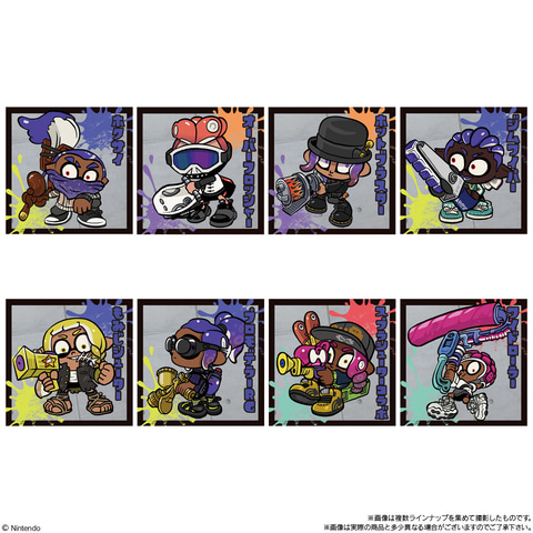 スプラ3」より「ナワバトラー」ウエハース第2弾が本日発売 - GAME Watch