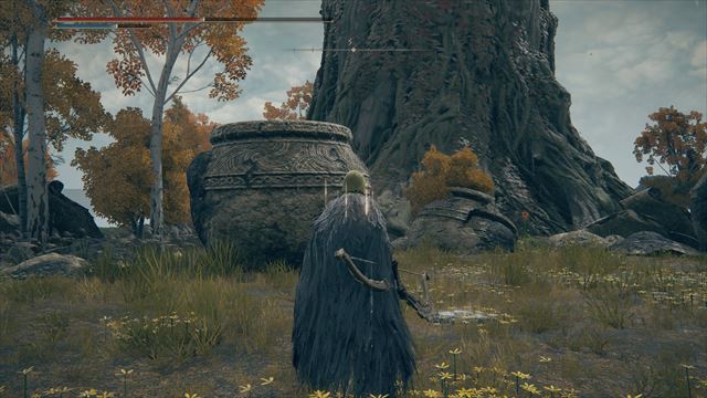 黄金樹の周囲には壺が転がっている。死体を詰めた壺が黄金樹まで歩いていき、その栄養になるのでは？ といった考察もできる