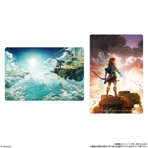 ゼルダの伝説 ティアキン」カード付ウエハースが12月発売決定