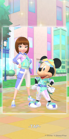ミッキーと一緒に宝探し！ ディズニーの位置情報ゲーム「Disney STEP