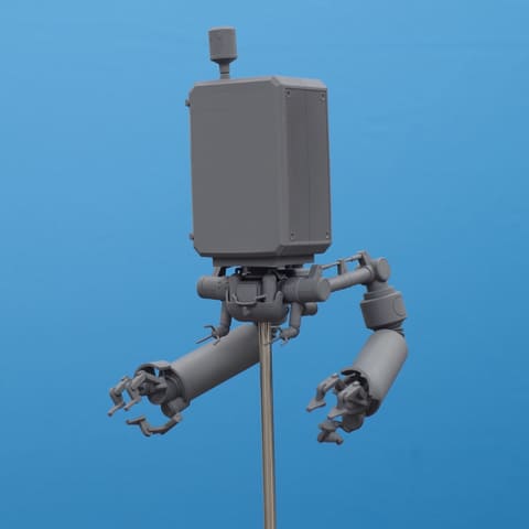 NieR ポッド042 等身サイズ NieR Automata】ポッドを実寸大で作ってみた - ニコニコ動画