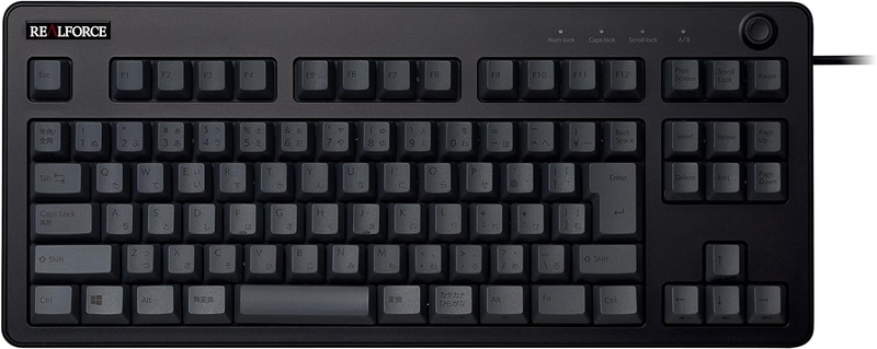 REALFORCE R3 キーボード 有線 テンキーレス 日本語配列 ブラック