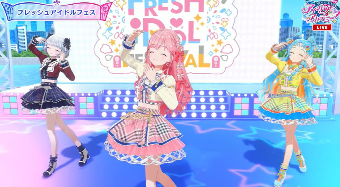 最後は3人のデビュー曲である「満開エリオント」