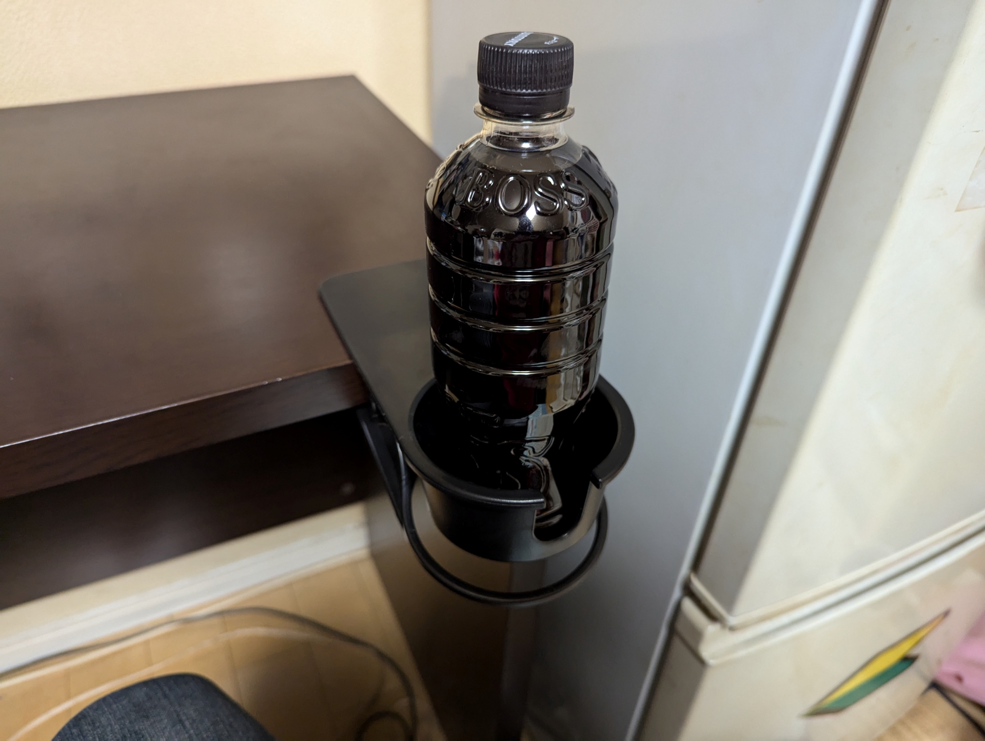 500mlペットボトルを入れた場合(△)