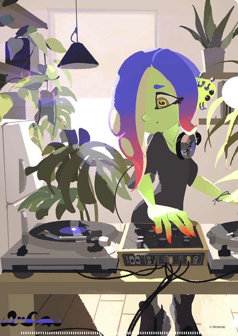 「Splatoon3 ORIGINAL SOUNDTRACK -Ordertune-」特典クリアファイル