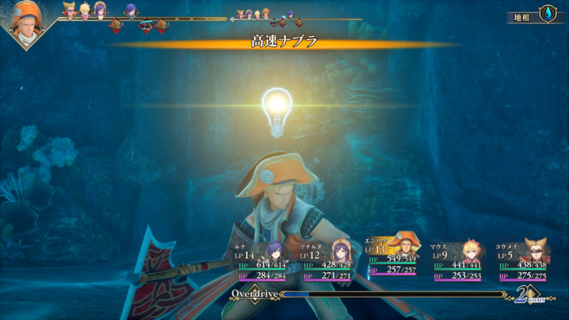 閃きなどの軸は、そのまま