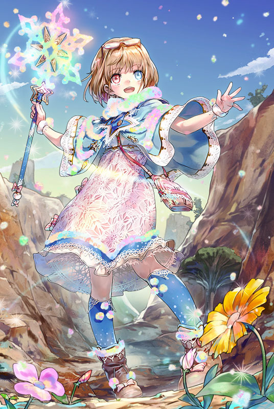 「奇跡を呼ぶ少女 イフ」：僧侶(聖)