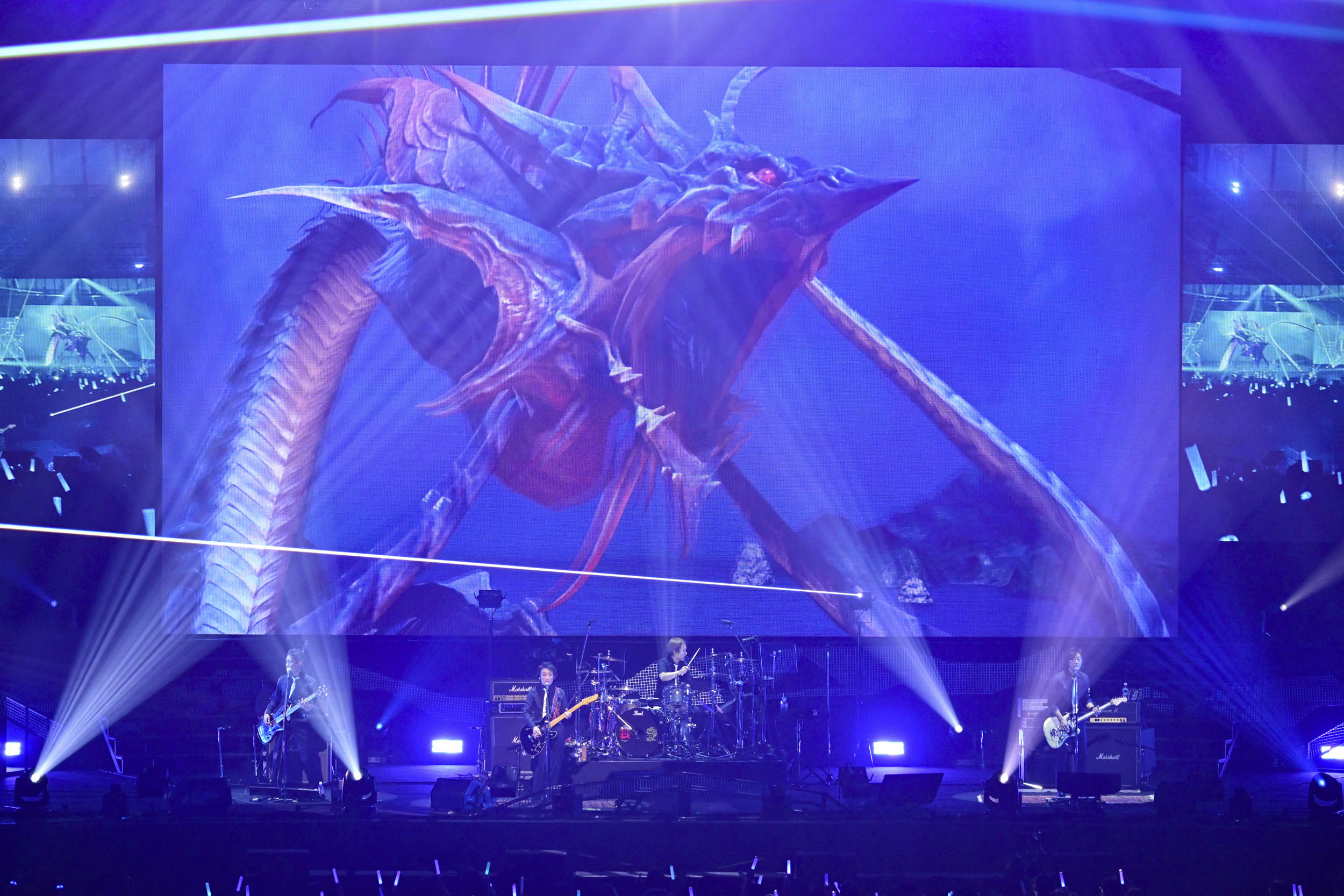 ここからは「THE PRIMALS」の原点に立ち返る曲が続く。とはいえ、「FFXIV The k4sen」の影響で久しぶりにがっつり聞いた人も多いのではないだろうか。