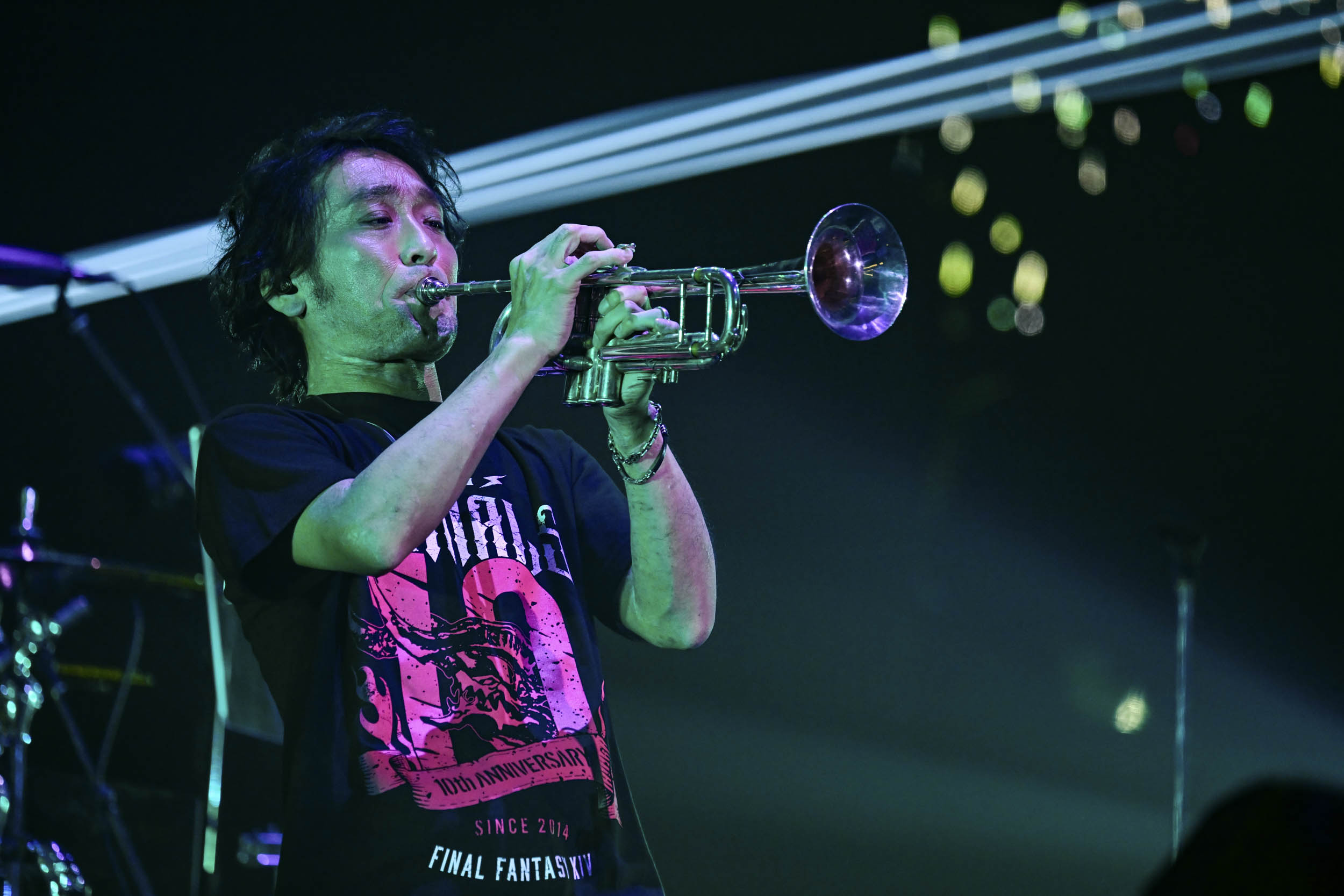 アルバートのセリフと共に始まったアンコール曲は「機工城アレキサンダー」の人気3曲。「メタル：ブルートジャスティスモード」は「機工城アレキサンダー:律動編」4層ボス曲。合体ロボのオープニングを思わせる、かなり趣味に入った異色のBGMだ。