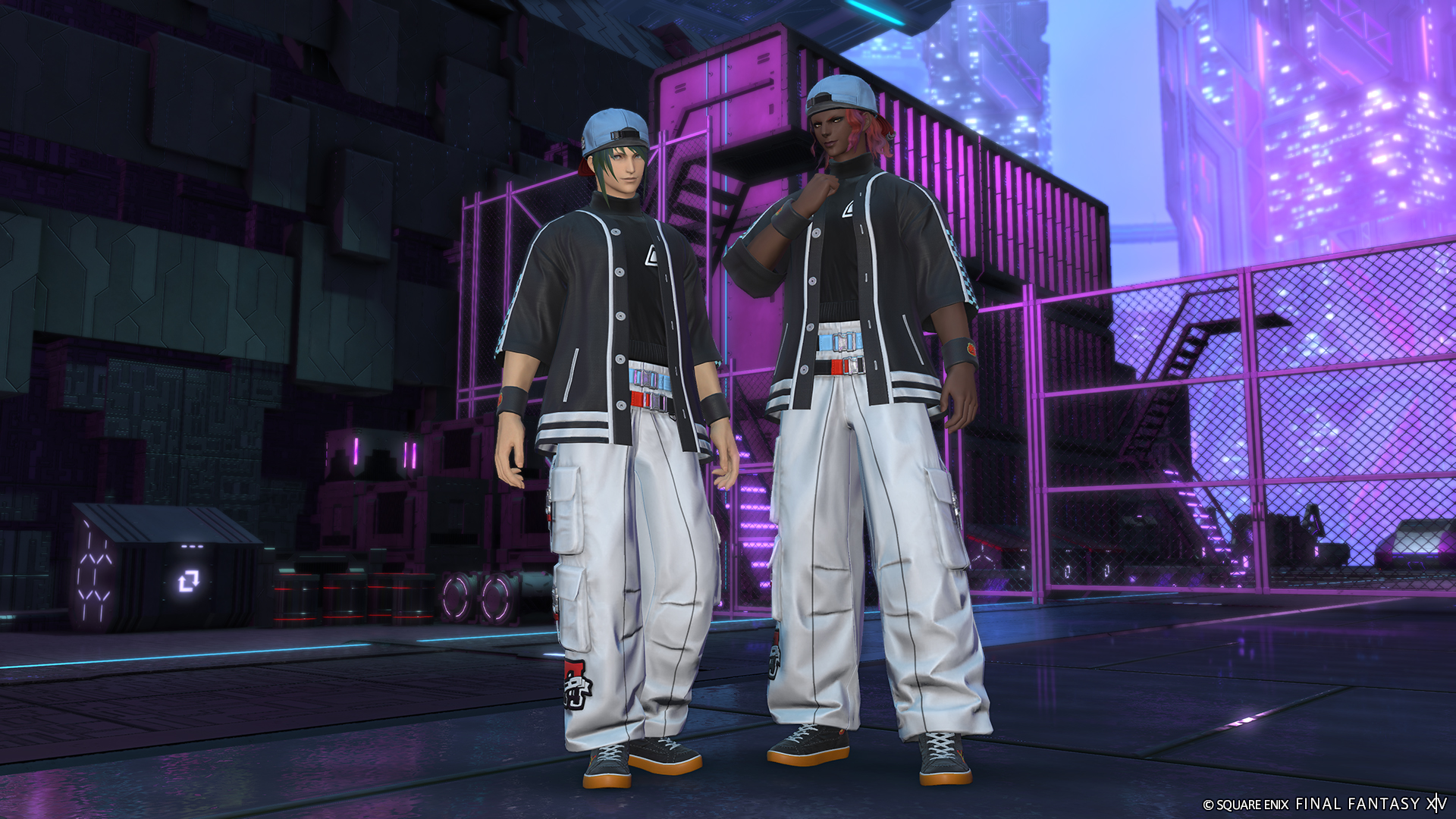 ソリューション・ナインに似合いそうなストリート系ファッションがPvP報酬として実装される