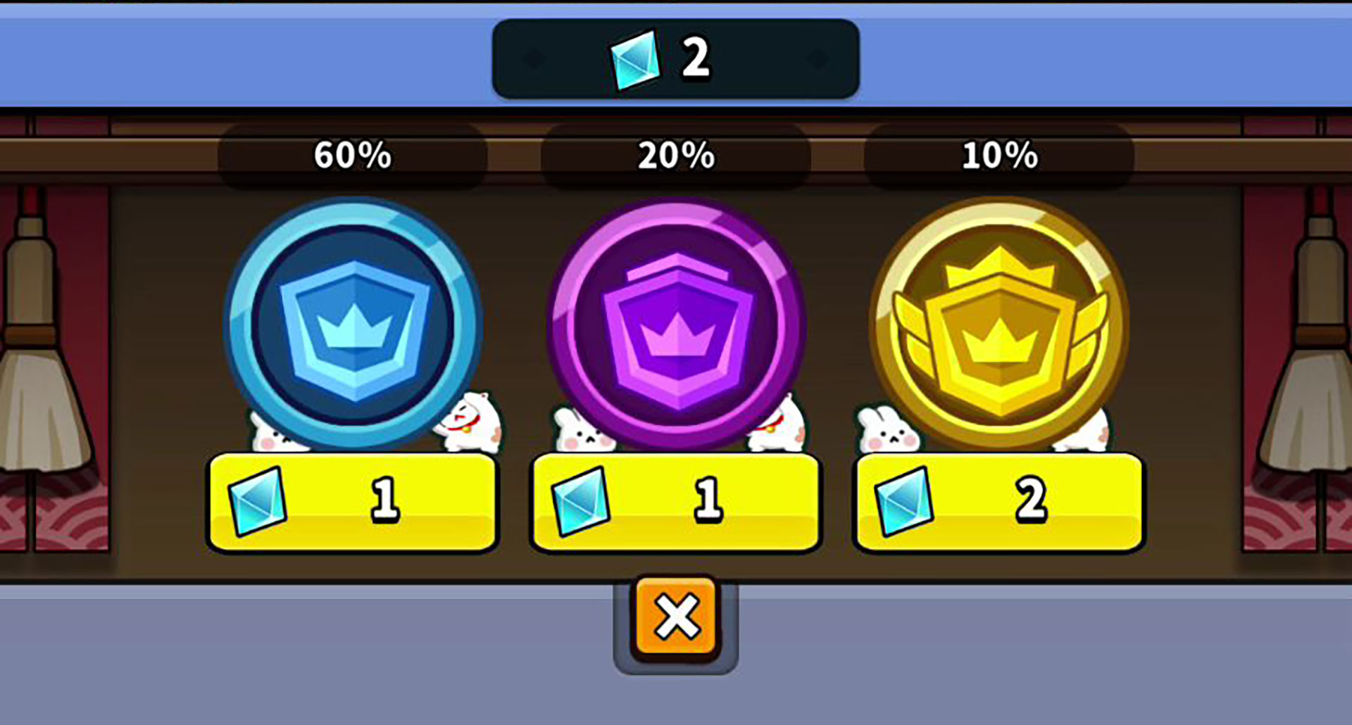 ボスを倒してゲットした「運まか石」を使って、「召喚術」に挑戦することもできる