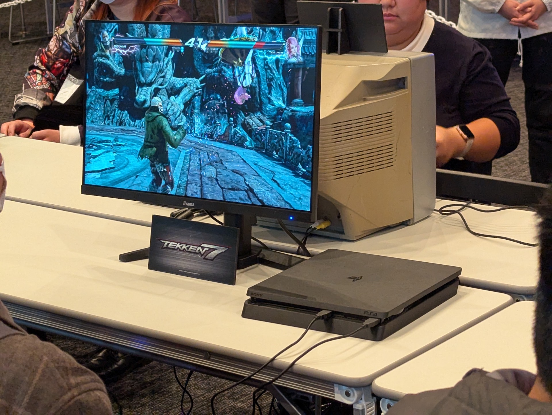 PS4で発売となった「鉄拳7」。「鉄拳6」は撮り忘れた模様……