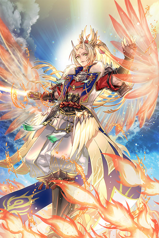 <span class="disp block acenter">「幻獣の世界《鳳》 オウシン」：戦士（斬）</span>