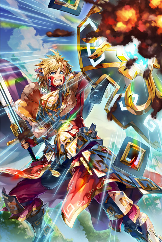 「神仙の世界《不壊盾》カイン」：騎士（斬）