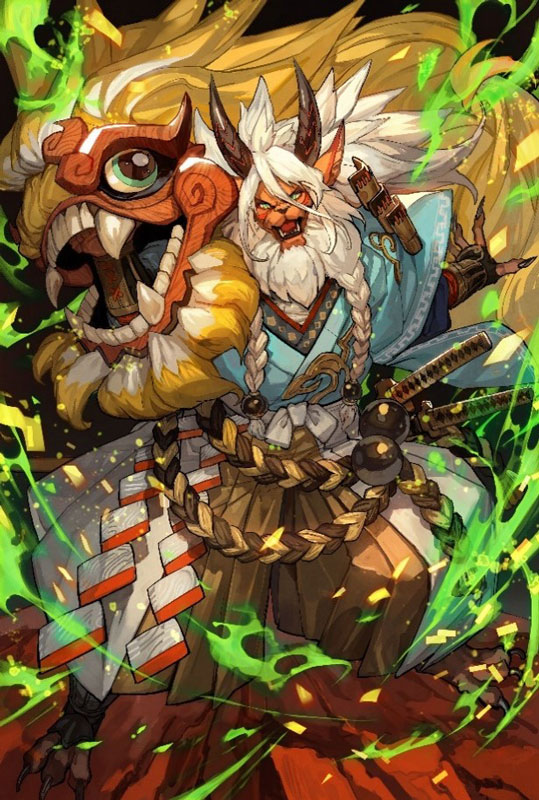 「風と雄叫びの迎春 カネード」