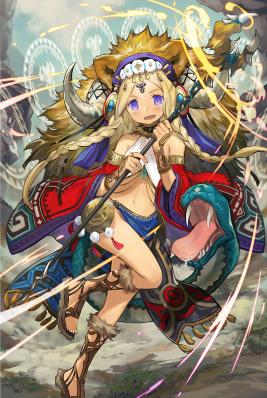 「幻獣の世界《混成獣》 ミズクン」：騎士（突）