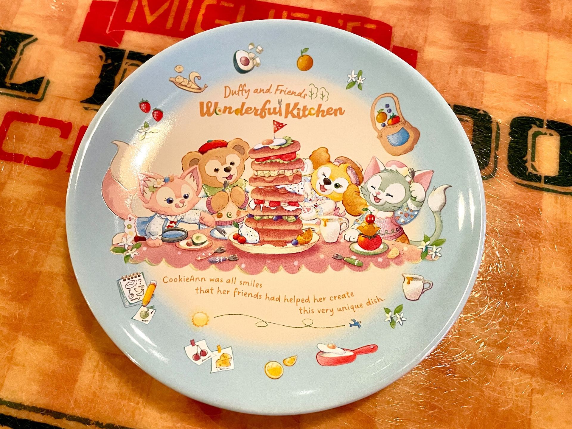 スーベニアプレート（スーベニアプレート付きは各メニューにプラス750円）