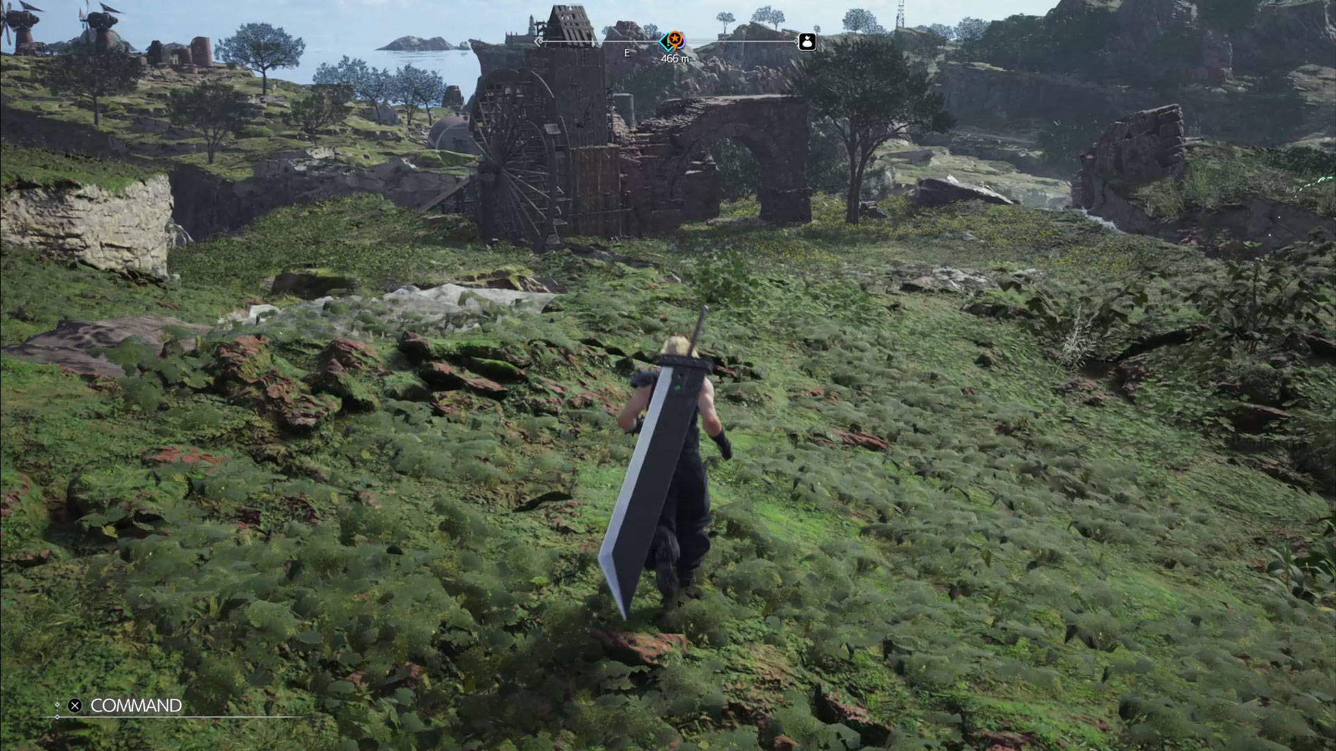 ゲーム序盤に登場するオープンフィールドのグラスランドエリア