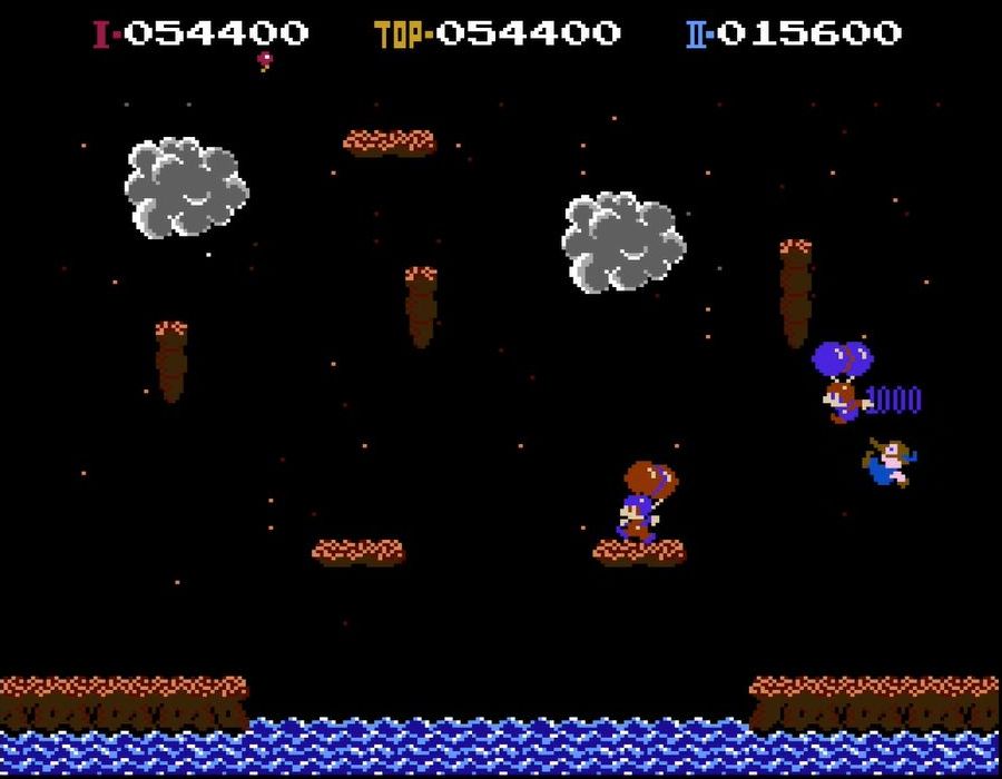 2人同時プレイ（ゲームB）で遊ぶと、攻略がぐっと楽になる