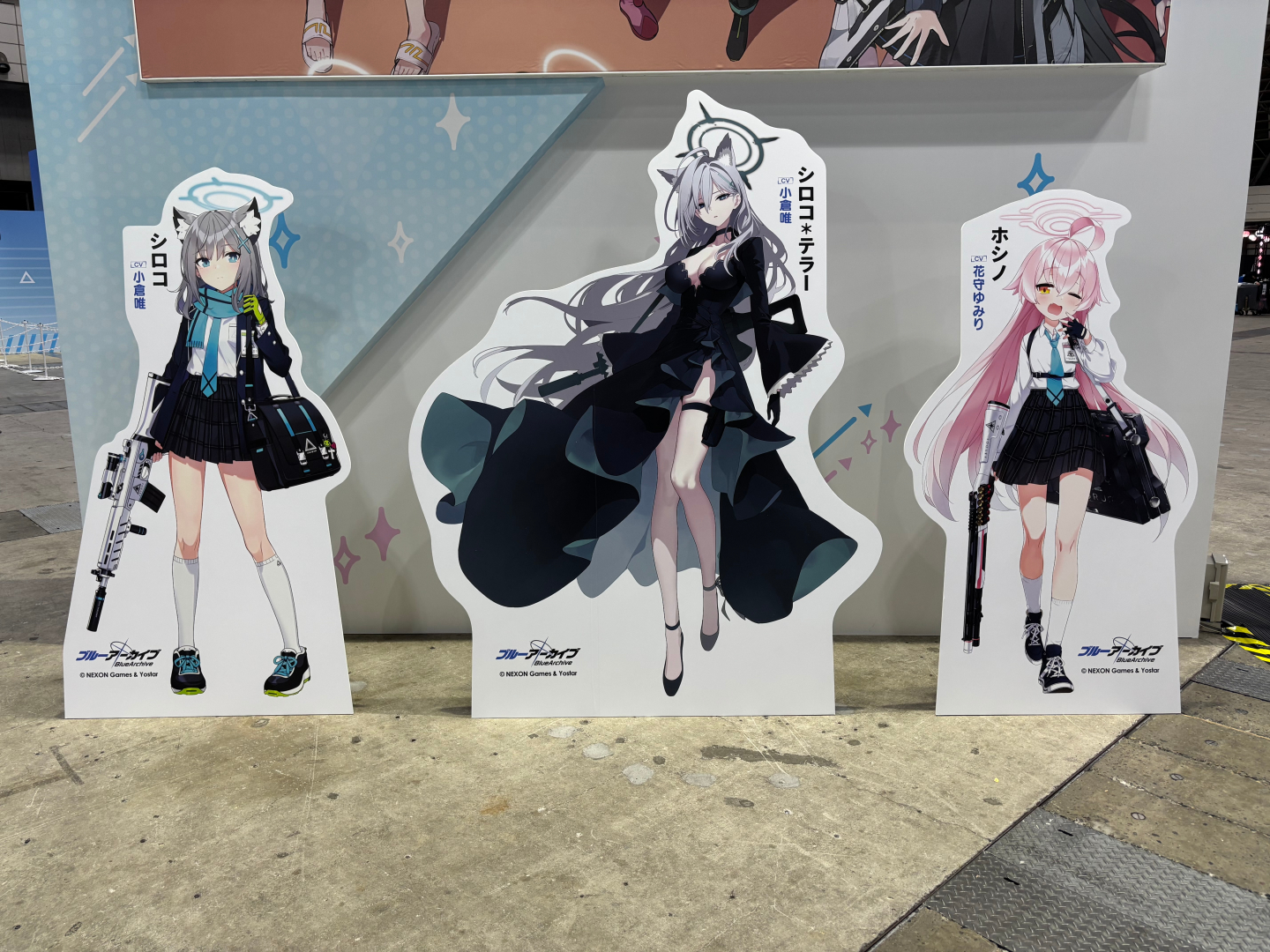 いたるところにパネルが設置