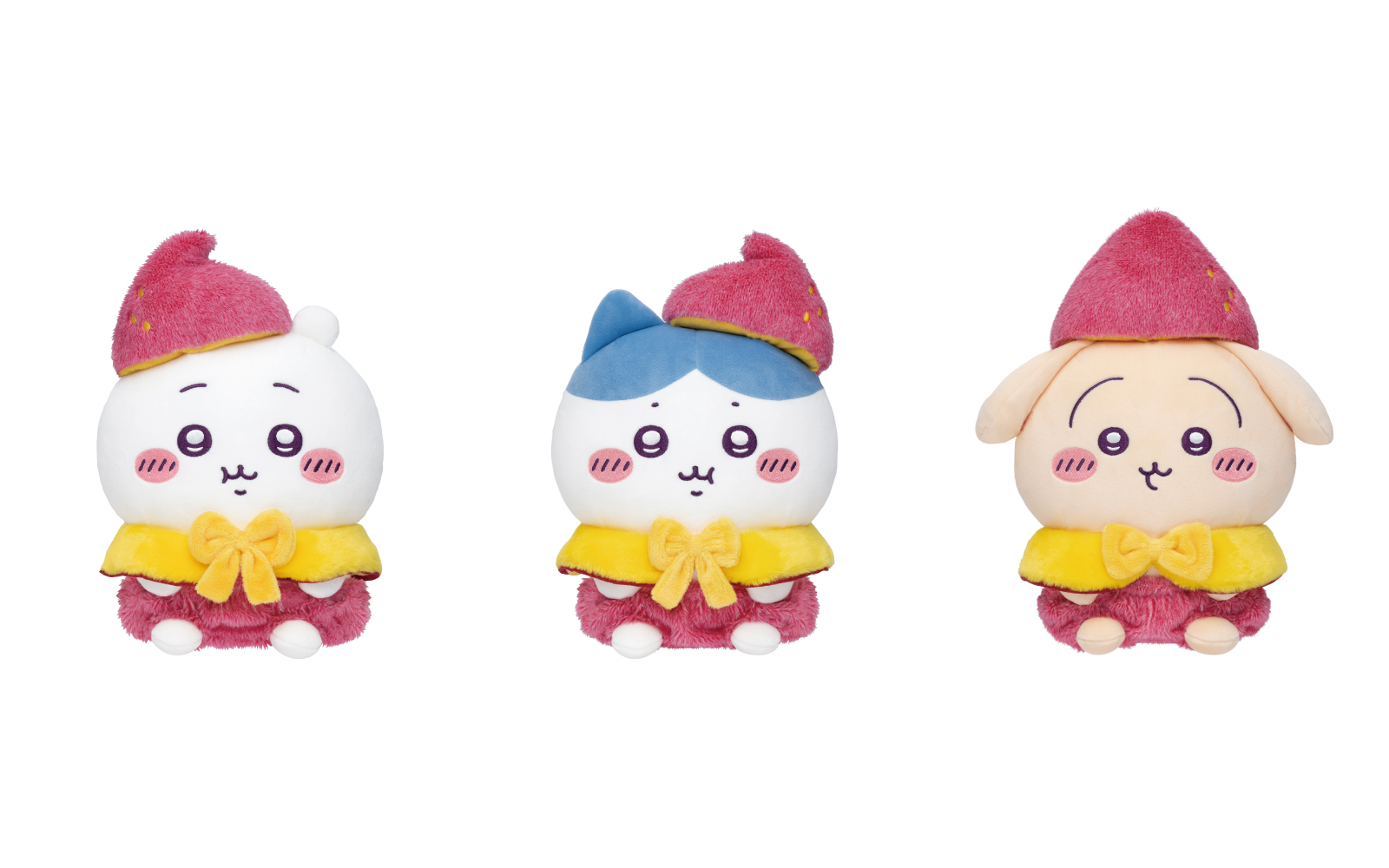 おいもなぬいぐるみ（価格：各2,970円）