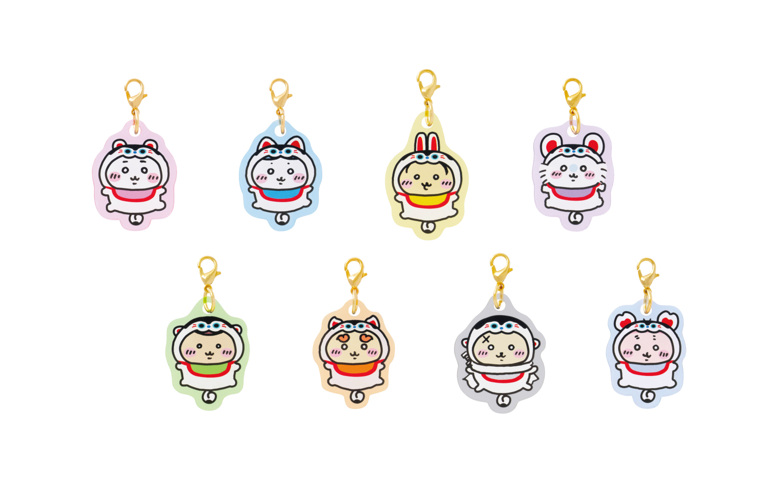 トレーディング犬張り子になっちゃったアクリルチャーム（全8種）（価格：1個440円）