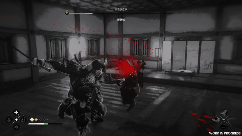 パワータイプの弥助はボス戦でも頼もしい。正面からゴリゴリに斬り合っても力負けしない