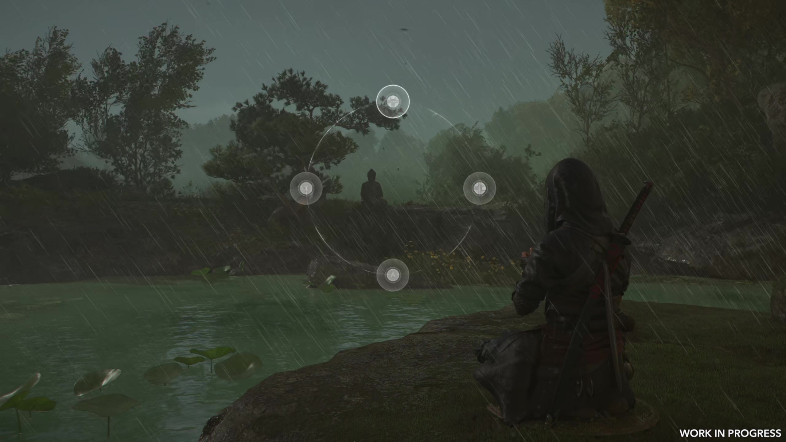 リズムよくボタンを押すことで印を結ぶ