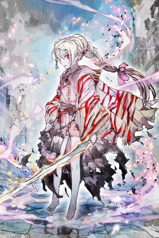 「白の双子 メトセラ」：戦士(斬)