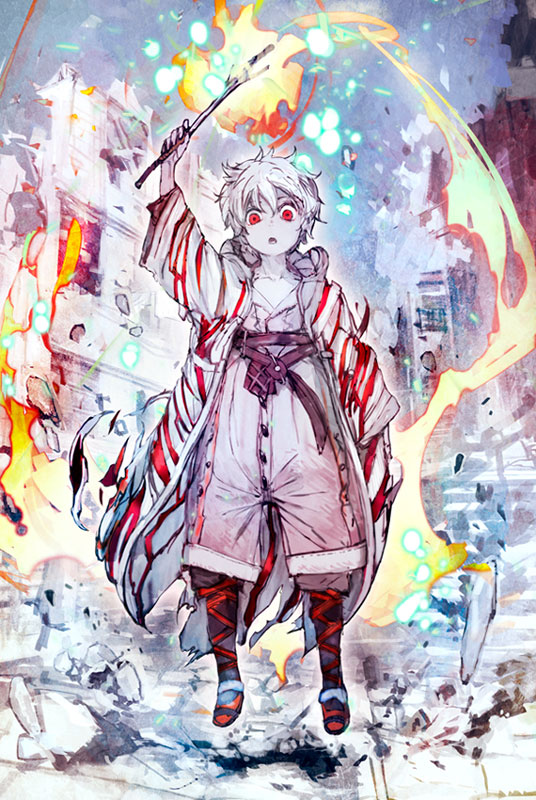 「白の双子 エノシュ」：魔法使い(魔)