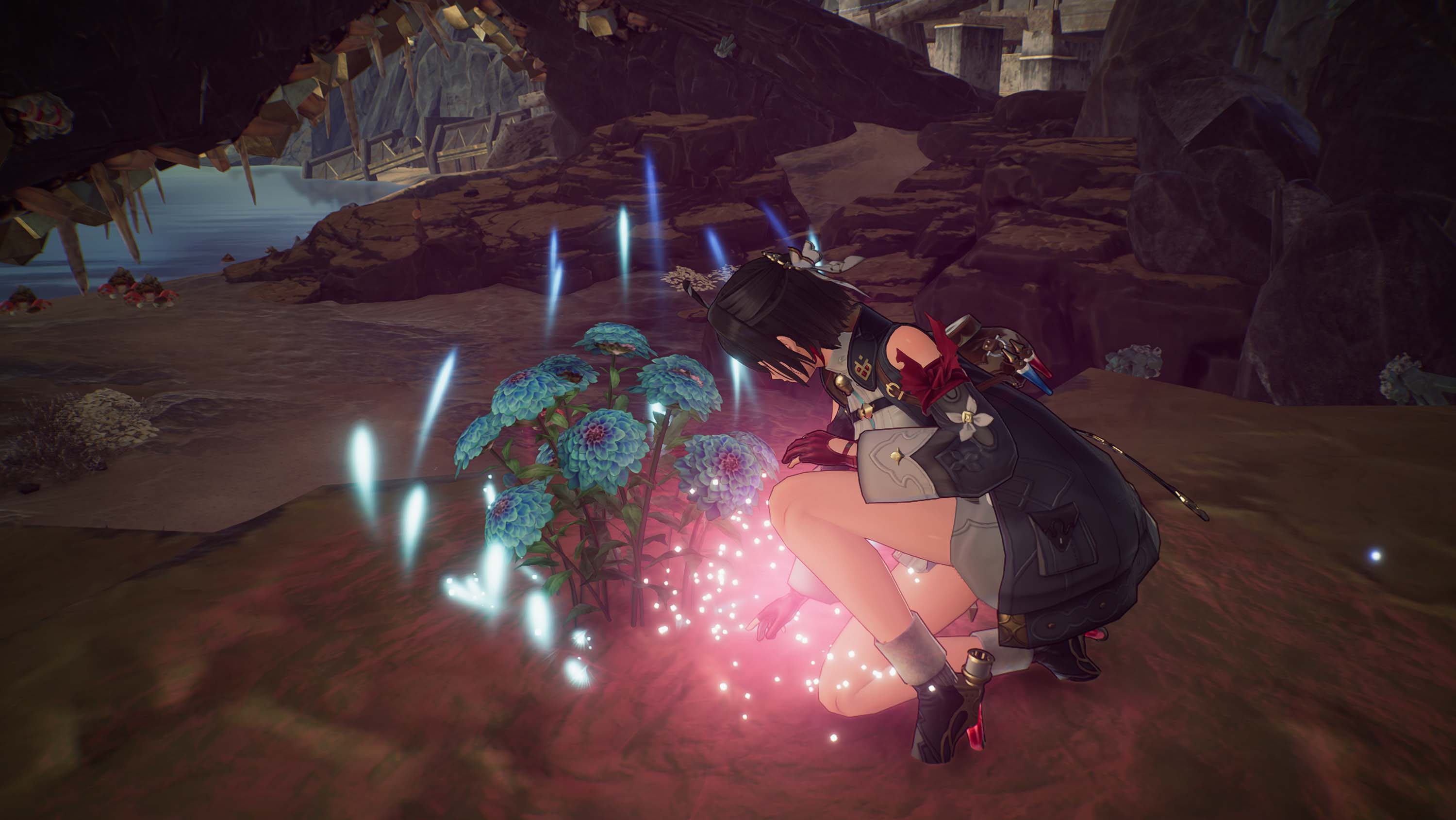 高濃度マナ領域を踏破してランドマークを解放すると高濃度マナを晴らすことができる