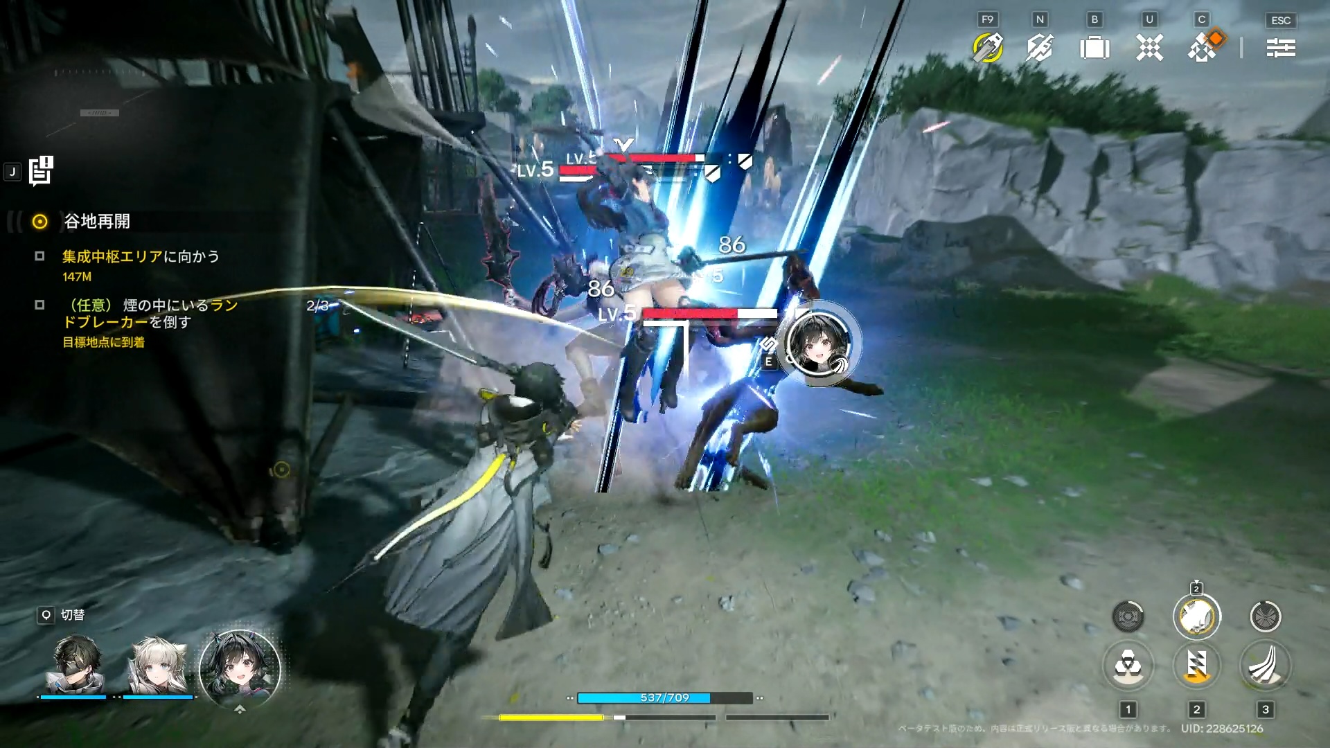 戦闘に加え、施設の建設要素も加わる