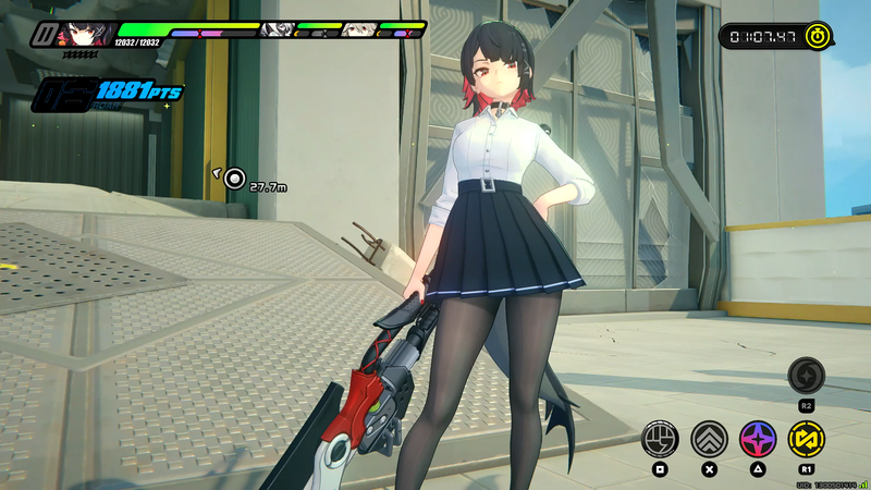 戦闘中はこんな感じに見える