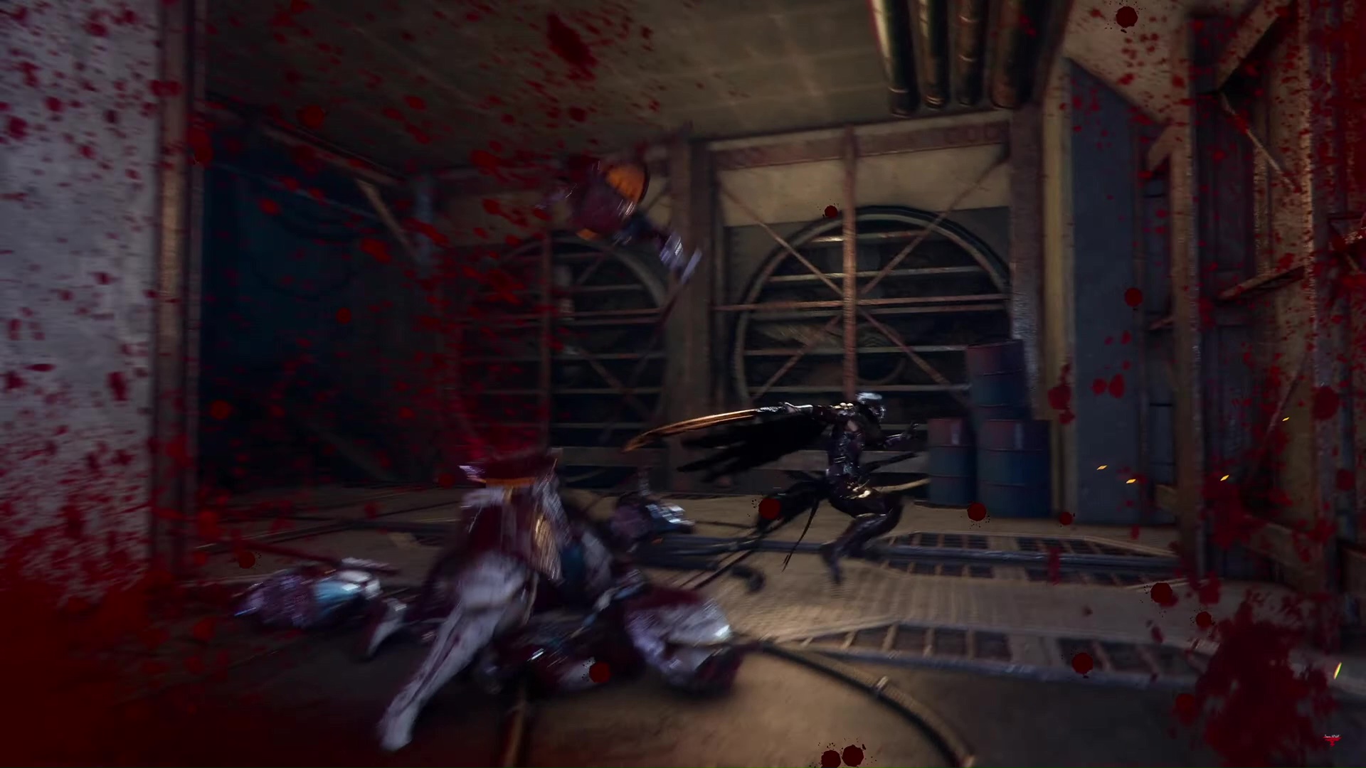 ハヤブサとは違った「鵺の型」というスタイルで戦うヤクモ