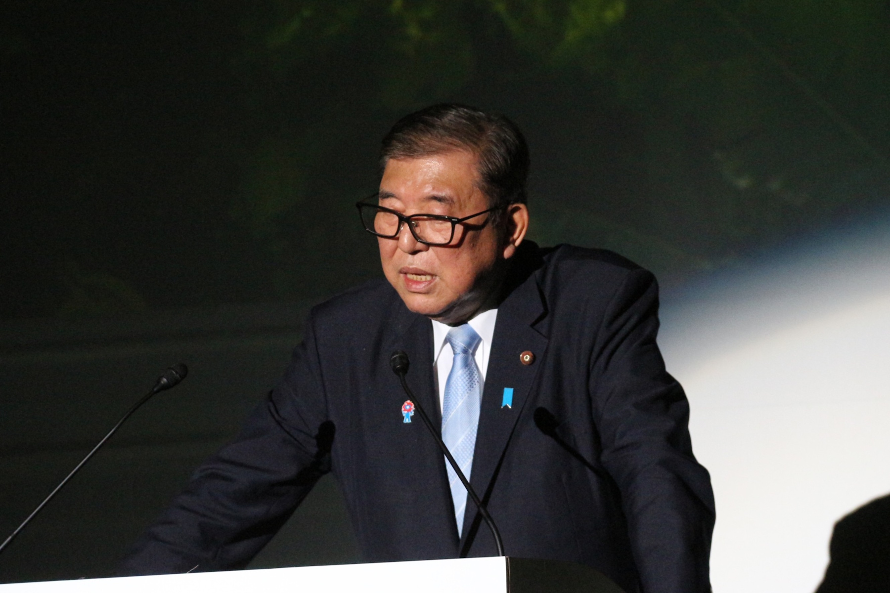 約10分に渡ってコメントした石破首相