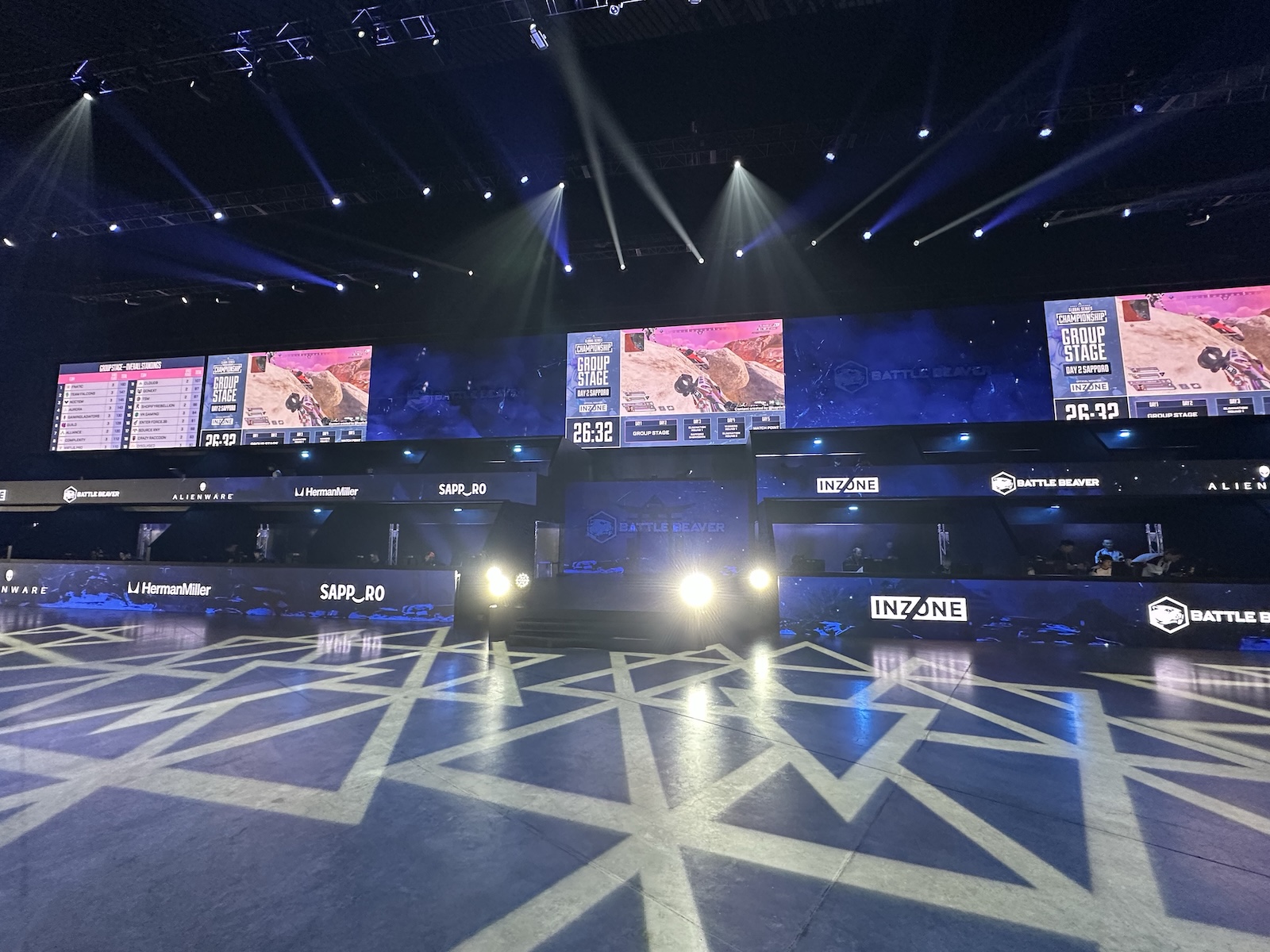 ステージに近付いての撮影も許された