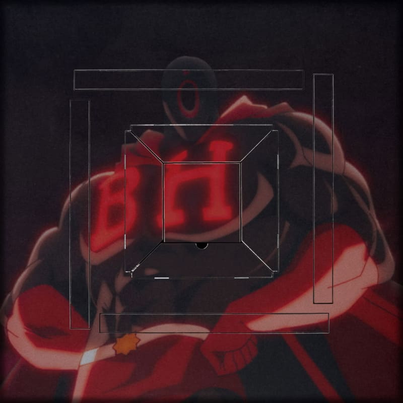 「ブラックホールの卓背景」